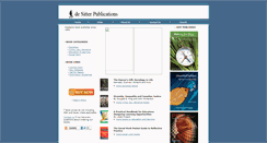 Desktop Screenshot of desitterpublications.com